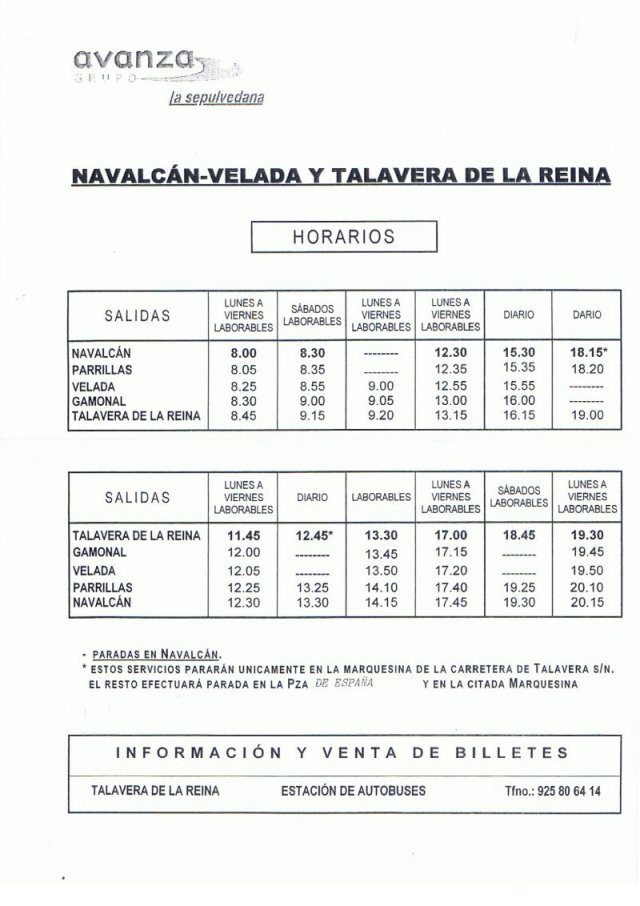 Residencial San Roque Autobuses